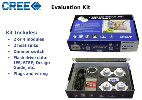 Cree LED Module LMR4 evaluation kit Cree LED Module LMR4 evaluation kit